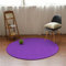 Teppiche Gegend Nordischer Korallenteppich, Wohnzimmer-Bodenmatte, Schlafzimmer, rutschfeste Decke, Wohnzimmerteppich, Schlafzimmer, Nachttisch, runder Bodenteppich(11,Diameter 1.0m)