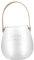 HEMOTON 1 Pièce Vase en Verre Fleur Pendaison pour Décoratif De Plein Air Chalet Titulaire Vases Pots Planteur Suspendu Vase Suspendu Un Verre