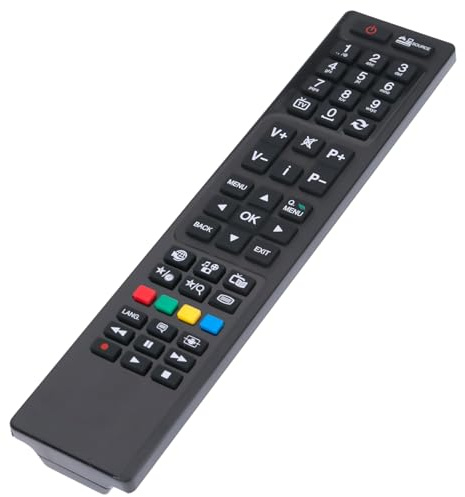 VINABTY Ersatz Fernbedienung Passend für Kendo Full HD LED TV LED20HD173SAT | LED22DVD122FHD LED32FHD128SAT LED32HD126SAT LED32HD128SAT LED32HD1623D LED19HD121USB LED32FHD136SAT LED32FHD146SAT