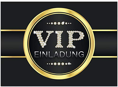 8 Einladungskarten Kindergeburtstag mit Umschlägen, VIP Party Einladungen für Kinder, Karte Geburtstag Einladung zum Ausfüllen