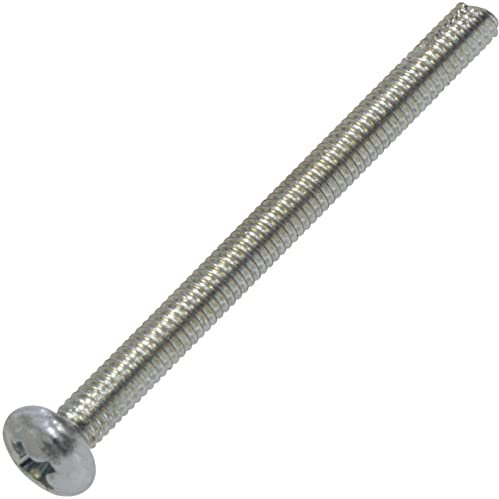 AERZETIX - C18226-50 x Bolzen - Linsenkopfschrauben - Zylinderkopfschrauben - M2.5x30mm - DIN 7985A - Verzinkter Stahl - Fußabdruck PH1 kreuzförmig
