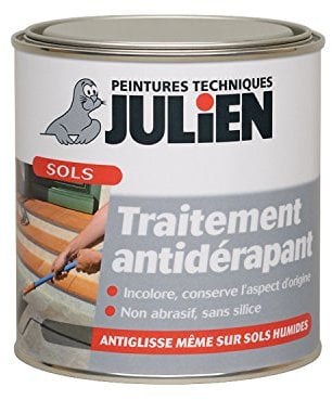 Julien Peinture Glisspas - Traitement Antidérapant - Incolore Satin 2,5L