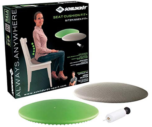 Schildkröt Fitness Seat Cushion Fit+, inkl. Bezug, Handpumpe und Übungsposter