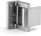 Berlin Modisch Door Lock Reinforcer Privacy Door Latch for in-Swinging Doors Extra High Resistance Home Door Security Lock (Satin Nickel)