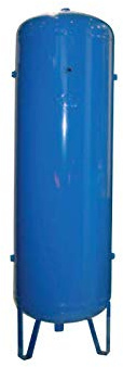 Cuve air comprimé peint - RV P 500 BP 500L. 11 bar - Ø 600 mm - H : 2055 mm kit de sécurité (soupape, …) Inclus