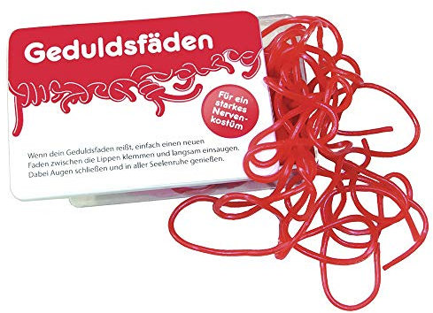 Monsterzeug Geduldsfäden, Fruchtgummi, Nervennahrung, Geschenk zur Entspannung, Spaßgeschenk