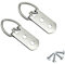 40 Pack D-Ring Steel Picture Hangers Heavy Duty with Screws Picture Frames Double Holes Clasp Picture Hang Solutions