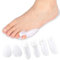 Corrector Juanete Sastre, Zehenspreizer Kleiner Zeh, Zehenstrecker Silikon, Pinky Toe Separatoren, Hallux Valgus Zehenspreizer Silikon Kleiner Zehenschutz für überlappende Zehen Zehenspreizer Kle