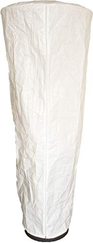 Nativ Patio-Heizer-Schutzhülle, 60cm Durchmesser, weiß, Wasserabweisend, Polyester, PVC, Reißverschluss