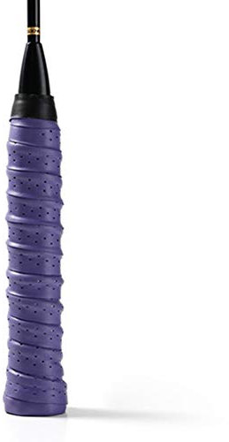 Egurs Griffbänder für Tennisschläger 2 Stück Griffband Overgrip für badmintonschläger Schlägergriffband,Antirutsch lila