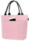 AOSBOS Sac Isotherme Repas pour Femme Sac-Déjeuner Grande Capacité Lunch Bag 10L pour Travail École Plage Pique-Nique, Rose