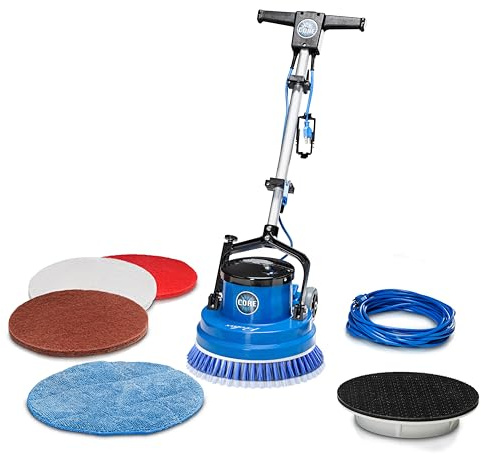 Prolux Core Heavy Duty 15 inch Floor Buffer Scrubber and Polisher Cleaning Machine - All floor surfaces