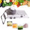 Rebanadora de mandolina rebanadora de verduras ajustable multifunción rebanadora de verduras profesional herramienta de cortadora de alimentos de cocina