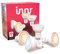 Innr Zigbee GU10 Smart Bulb, Works with Hue*, Amazon Echo 4th Gen., Alexa (Bridge Required), Warm White to Cool White, LED Light Bulbs, Dimmable, 420 Lumen, 4-Pack