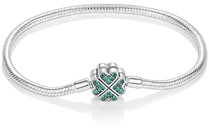 Pandach Armband Damen 925 Sterling Silber, Armbänder Moments Schlangen-Gliederarmband Armkette Valentinstag Muttertag Geburtstags Weihnachten Geschenk für Frauen Freundin Mama