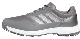 adidas Herren Tech Response SL 3.0 Wide Golf Shoes, Grey Four/Silver Metallic/Solar Gold, 46 2/3 EU