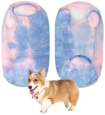 Lyneun Kühlweste Hund, Atmungsaktiv Kühlweste für Hunde, Leichte Bequem Hunde Kühlweste, Hundeweste Sommer für Aktivitäten draußen, Wandern, Training (Rosa, S)