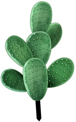 HAKIDZEL Künstlicher Kaktus Pfahl Aus Acryl Für Garten Dekoration Dekoratives Schild Für Draußen Gartenpflanzen-schmuck