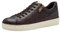 MARCO TOZZI Damen Sneaker flach Vegan Freizeit, Braun (Mocca Comb), 37 EU
