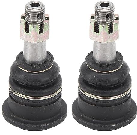 2 Pièces 12mm M12 Rotule de Biellette de Direction en Alliage Acier | Gauche et Droite Rotule Extrémité de Biellette de Direction Adaptée pour 110cc 125cc 150cc Quad Dirt Bike ATV Go Kart
