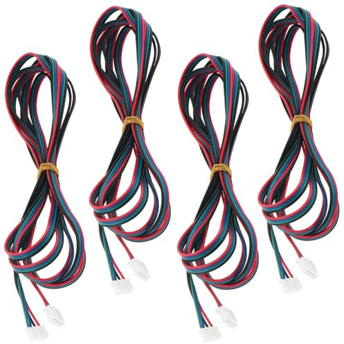 DiGiYes Kabel für Schrittmotoren, 2 m, XH2.54, 4-polig, 6-polig, PH2.0, für 3D-Drucker, 4 Stück