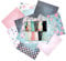 24 Blatt Bastelpapier Block 15 x 15 cm Dekorpapier Scrapbook Papier Einseitig 12 Muster für die DIY Kartenherstellung Hintergrund Dekoration Journaling Papier Supplies