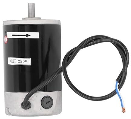 NICCOO Mikro-Drehmaschinenmotor 550W 220V 6000U/Min Permanentmagnet Gleichstrommotor, Hochgeschwindigkeitsmotor Drehmaschinen-Elektromotor Ersatz für 0618 3B 7x12 7x14 0618 CJ18A Drehmaschinen
