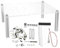 Uonlytech 1set Per Computer Open Air Supporto Per Pc Con Design Compatto e Facile Installazione Compatibile Con Schede Madt e Test Di Assemblaggio