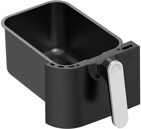 EMtronics 9L Double Basket Air Fryer Drawer 1 (Left) for EMAFDD9L, EMDAF9LD - Black