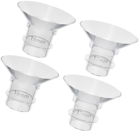 SUPVOX 4pezzi Inserti Per Flangia Del Tiralatte Inserti Per Flangia in Silicone Per Del Tiralatte Indossabili Sostituzioni