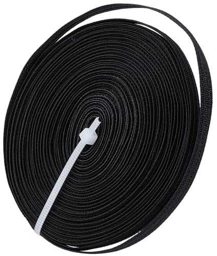 GORGECRAFT 9m*6mm Varillas de Corsé Negras Coser de Poliéster Rígido de Baja Densidad con Doble Alambre de Cobre Vestidos de Novia Vestidos de Noche Lencería Manualidades Hechas A Mano Suministros