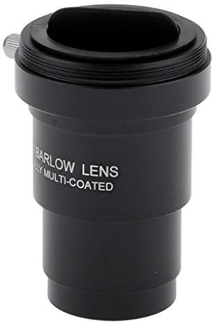3X Barlow Lens for Celestron 102ED 130EQ CGX Telescope Eyepiece Fully Multilayer HD Broadband Purple Film 1.25inch/31.7mm