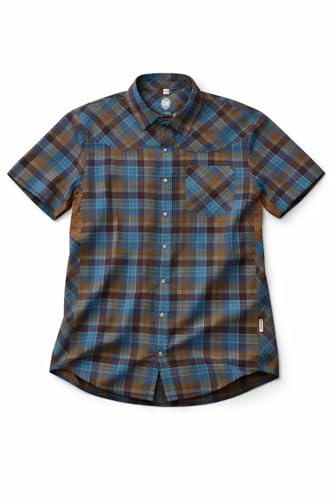 Club Ride Apparel New West Radtrikot Herren Kurzarm Radtrikot Sport Fit Snap Down Top 50 UPF Reitshirt, Wüste, L