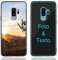 MXCUSTOM Funda Personalizada para Samsung Galaxy S9+ S9 Plus, Carcasa Personalizado Teléfono móvil Anti-Rasguños Vidrio Templado Parachoques Suave con Foto Imagen Texto Diseña (GHS-BK-P1)