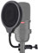 SoloCast Mikrofon-Pop-Filtermaske für HyperX SoloCast Mikrofon, 10,2 cm, 3 Schichten, Windschutzscheibe mit flexiblem 360°-Schwanenhals-Clip von SUNMON