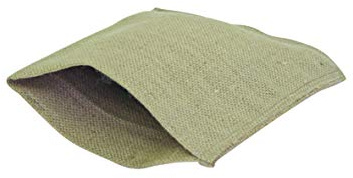 Blechanfasser Topflappen Ofenhandschuh Jute natur 25x20 cm