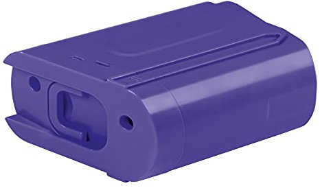 MAXXMEE Ersatz-Akku | Für MAXXMEE Akku-Zyklon-Staubsauger | Ausdauernde Akkulaufzeit von 60 Minuten | EIN Ersatz-Akku mit Einer Leistung von 35,9 Volt [lila/Silber]