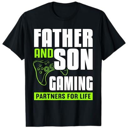 Father And Son Gaming Partners For Life Video Game Matching T-Shirt