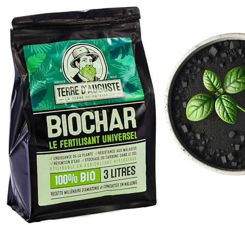 Terre d'auguste Universal-Düngemittel, 6 l, mit verschließbarem Verschluss, für Pflanzen im Topf und Gemüse, Natur und Bio