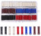 VooGenzek 200 Stück Continental Torpedo Sicherungen Ersatz Kit Box, Torpedo Fuse Sicherungen, Europäische Kfz Sicherung, für Oldtimer, 5A 8A 16A 25A 40A