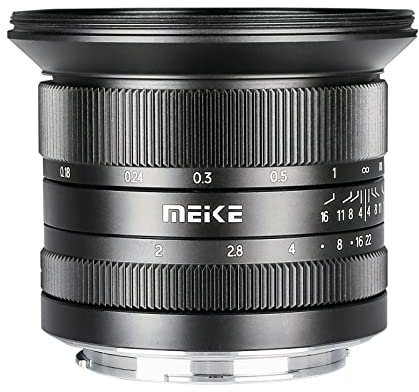 Meike 12mm F2.0 Ultra Wide Angle Manual Focus Lens for Sony E Mount APS-C Mirrorless Cameras NEX 3 5T NEX 6 7 A6400 A6600 A6000 A6100 A6300 A6500