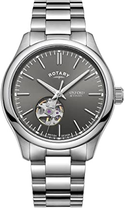 Rotary Oxford Automatic Gents Watch (GB05095/74 Grey Dial)