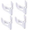 beler 10Pcs Car Center Console Radio DVD Dash Panel Switch Bezel Clips compatible for Nissan