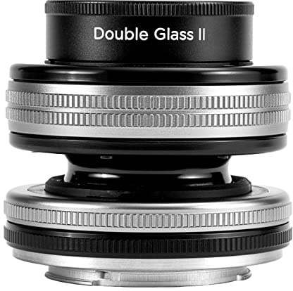 LensBaby - Composer Pro II with Double Lens II for Canon EF - Improved Version - Compatible with all current and older Optic Swap lenses - Manual adjustable aperture