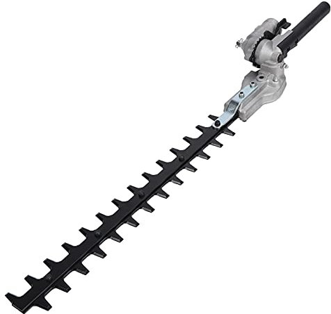 Hedge Trimmer Attachment Universal 16 Hedge Trimmer Blade Attachment, Heavy Duty Manganese Steel Hedge Trimmer Head Replacement Parts for Brush Cutters Garden Trimmers