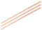 knitting machine 3 teiliger Yoga Stick, 2 X 70 cm, Keine Grate, Abgerundeter Querschnitt, Haltungskorrektur Übungsstab zum Dehnen der Offenen Schulter, Rücken, Korrekter Buckel