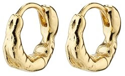 EDDY recycelte Mini-Huggie-Creolen (Gold)