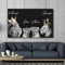 AWKFHF Tableau Décoration Murale Lion Famille,Nom personnalisé,Toile Peinture Impression sur Toile sans Cadres Affiche Chambre Salon (60X90CM,sans Cadre)