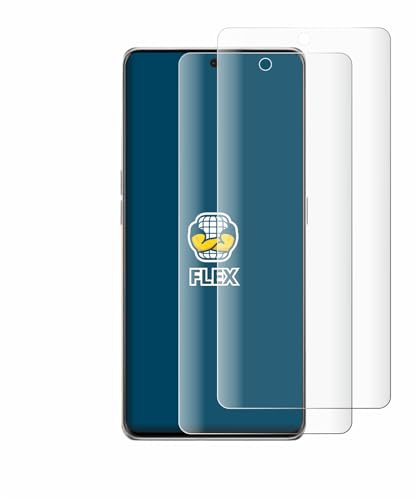 BROTECT Schutzfolie für Oppo Find X7 Ultra | 2 Stück Transparenter Displayschutz Made in Germany Klare Full-Screen Folie Full-Cover 3D Curved Montage Kit