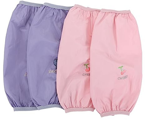 PartyKindom 4paires Manchons De Étanches Pour Cuisine Longues Anti-huile Et Anti-salissures Cactus